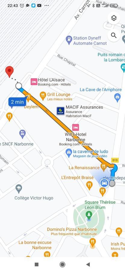 Narbonne Ville Et Mer Buitenkant foto